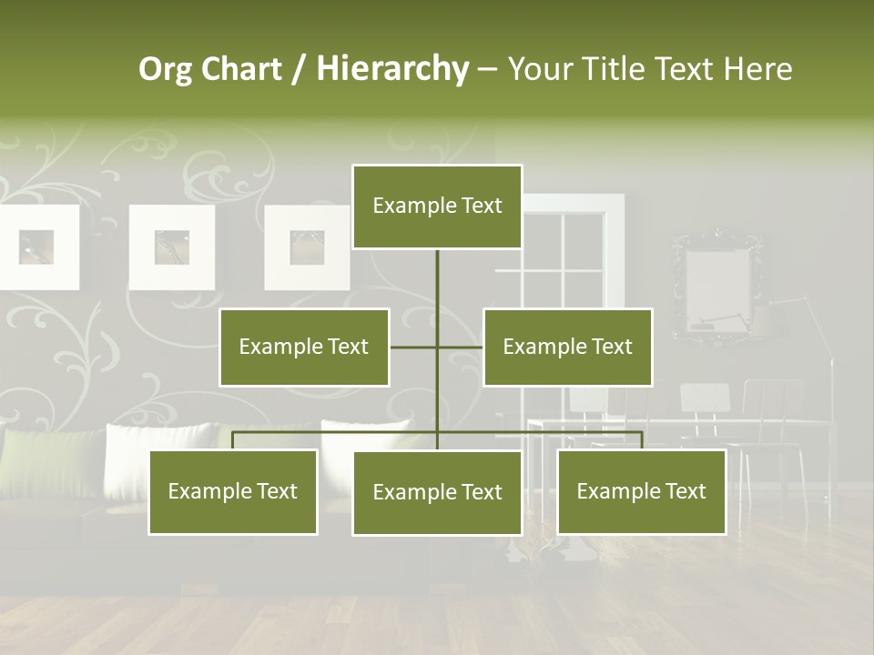Lampe Sitzm Wohnhaus PowerPoint Template