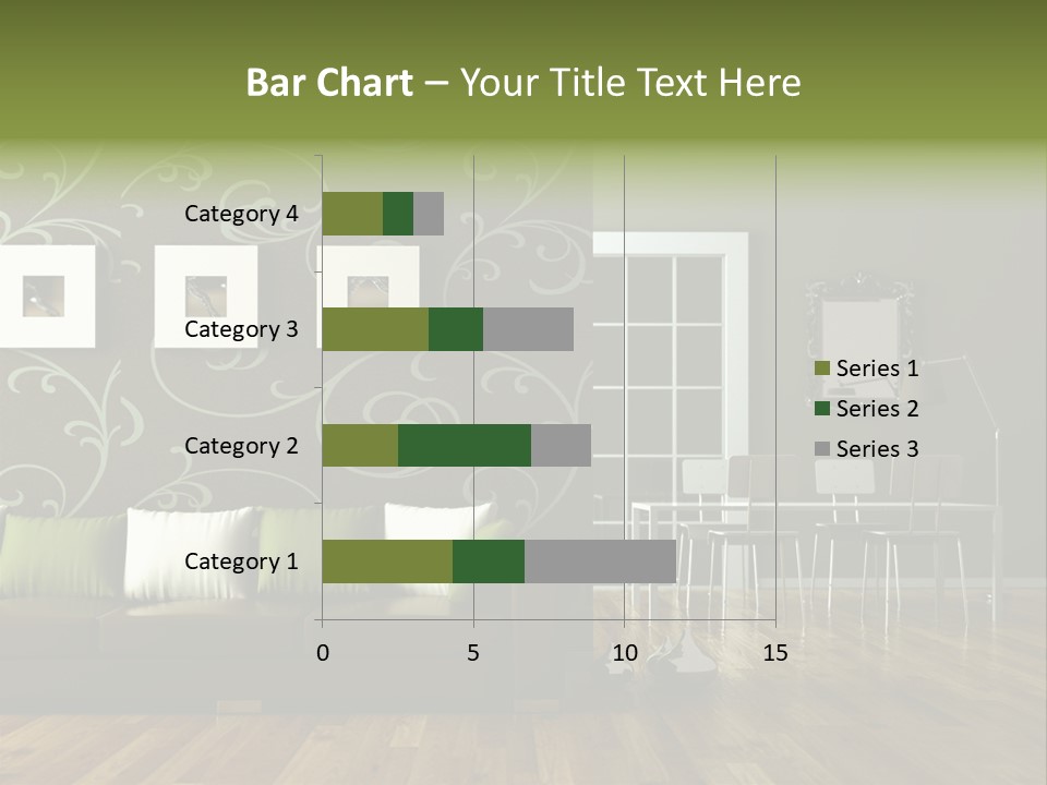 Lampe Sitzm Wohnhaus PowerPoint Template