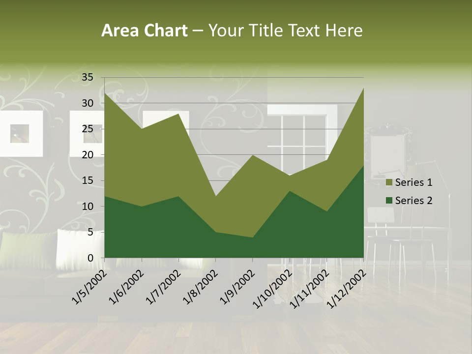 Lampe Sitzm Wohnhaus PowerPoint Template