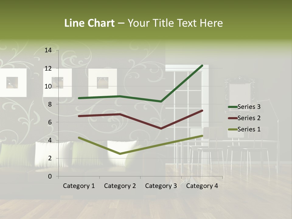 Lampe Sitzm Wohnhaus PowerPoint Template
