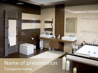 House Wash Clean PowerPoint Template