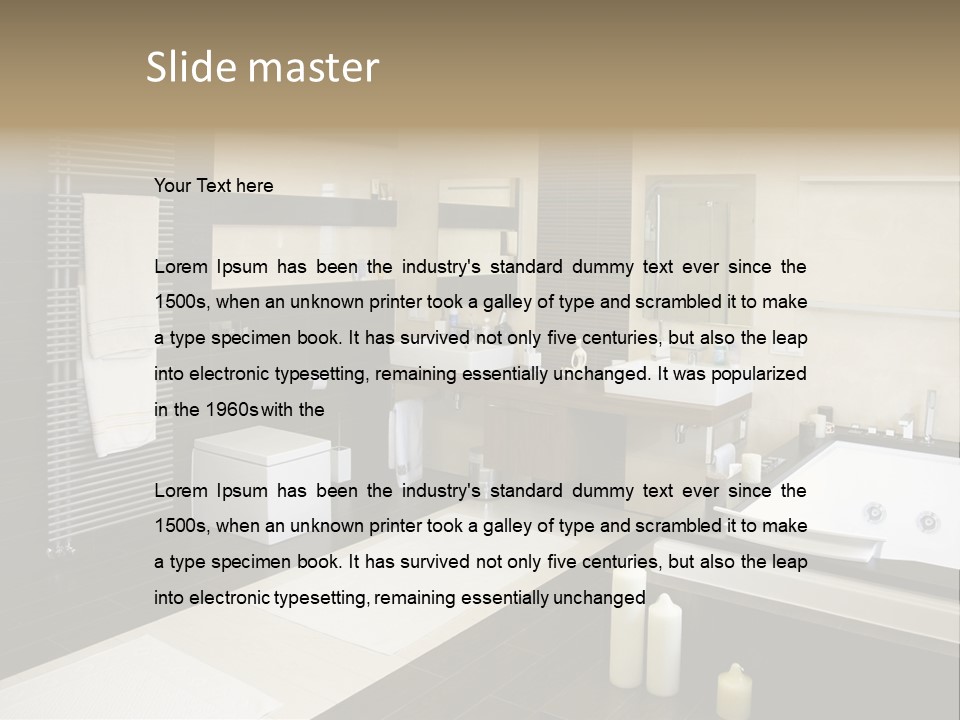 House Wash Clean PowerPoint Template