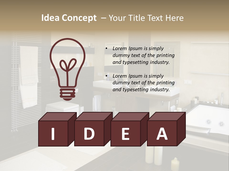 House Wash Clean PowerPoint Template