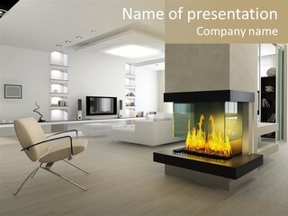 Light Convenient Studio PowerPoint Template