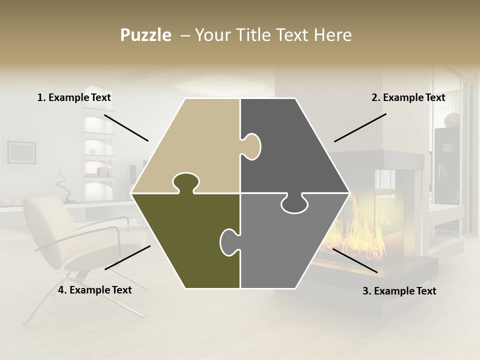 Light Convenient Studio PowerPoint Template