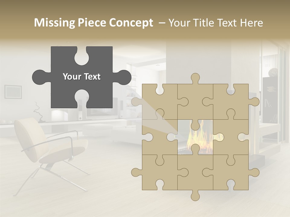 Light Convenient Studio PowerPoint Template