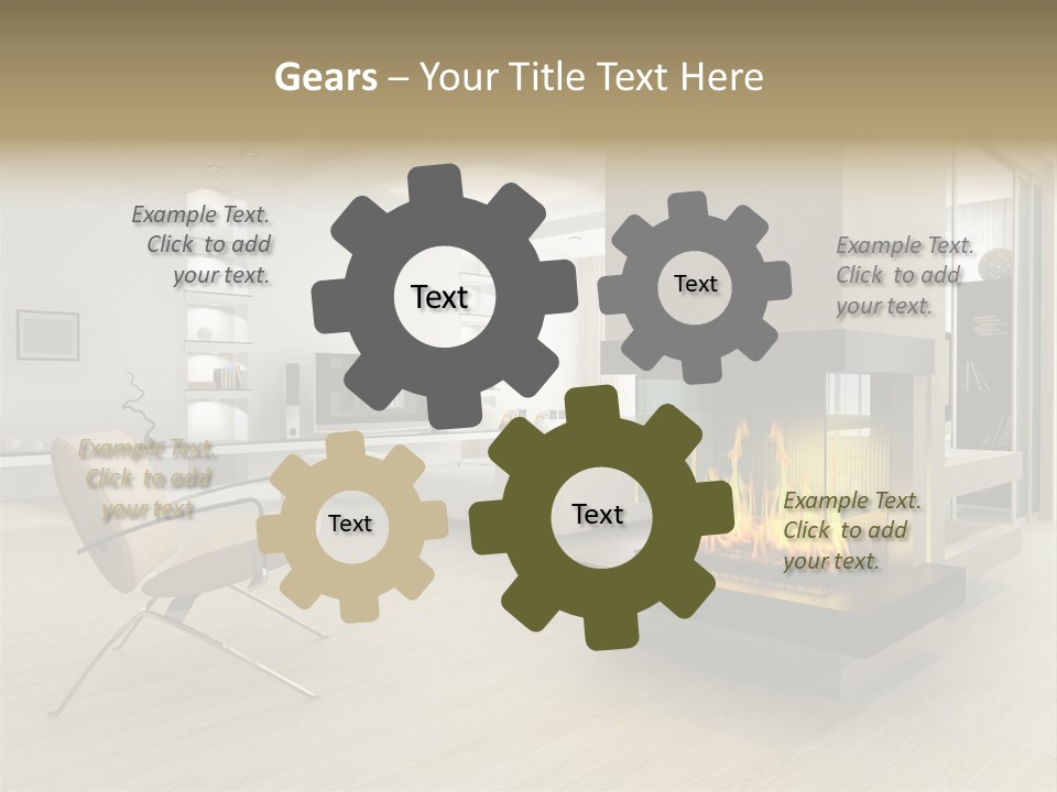 Light Convenient Studio PowerPoint Template