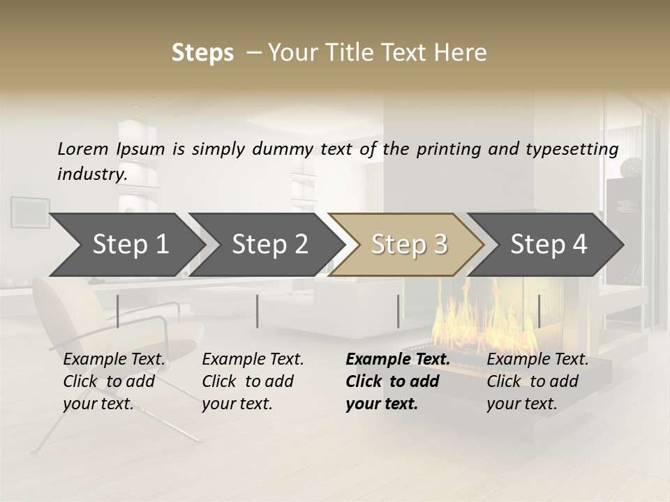 Light Convenient Studio PowerPoint Template