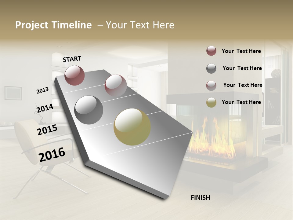 Light Convenient Studio PowerPoint Template