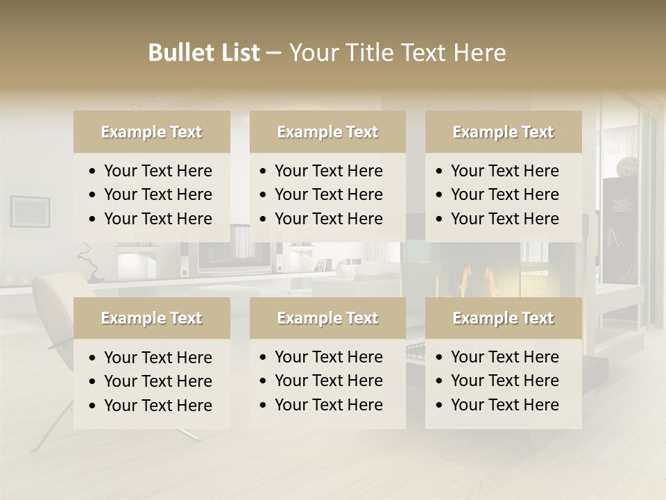 Light Convenient Studio PowerPoint Template