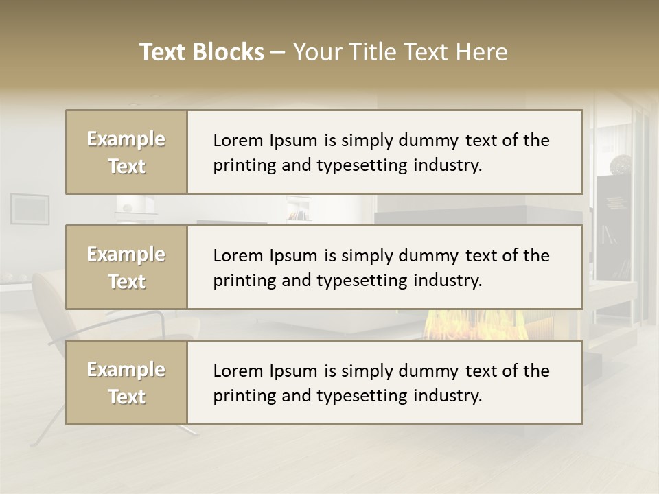 Light Convenient Studio PowerPoint Template