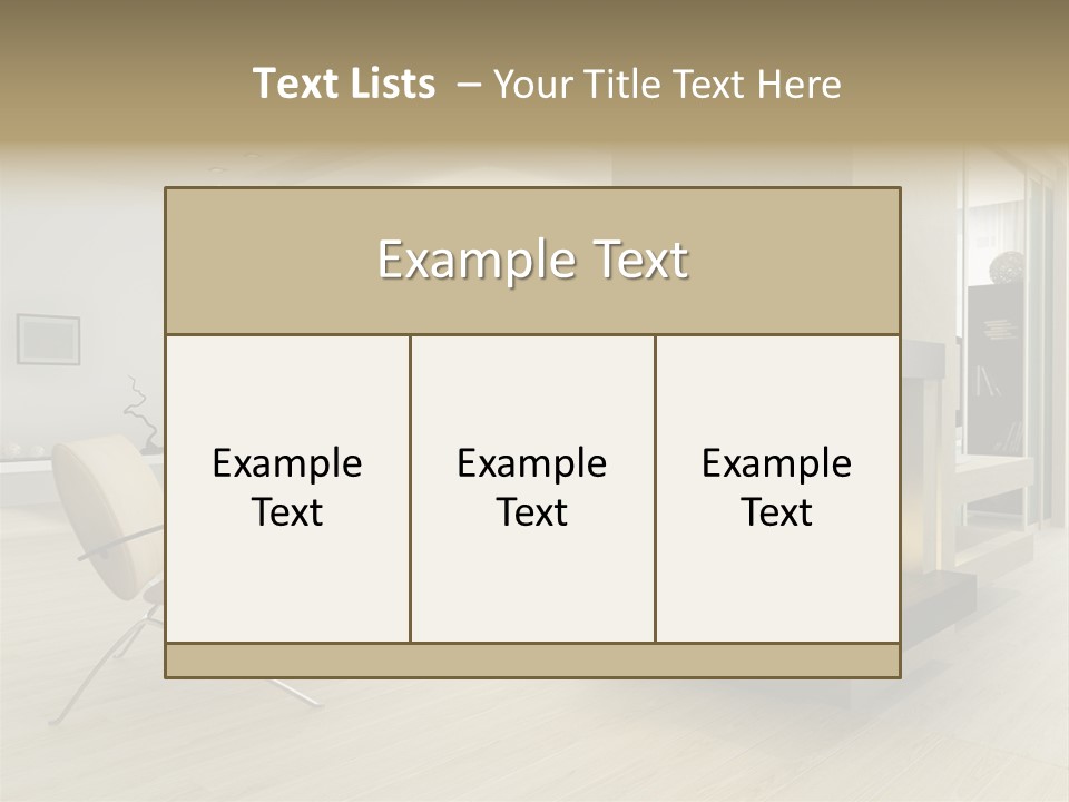Light Convenient Studio PowerPoint Template