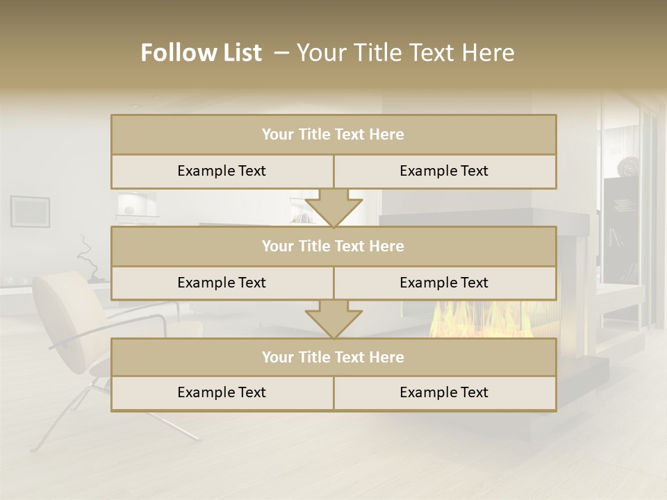 Light Convenient Studio PowerPoint Template