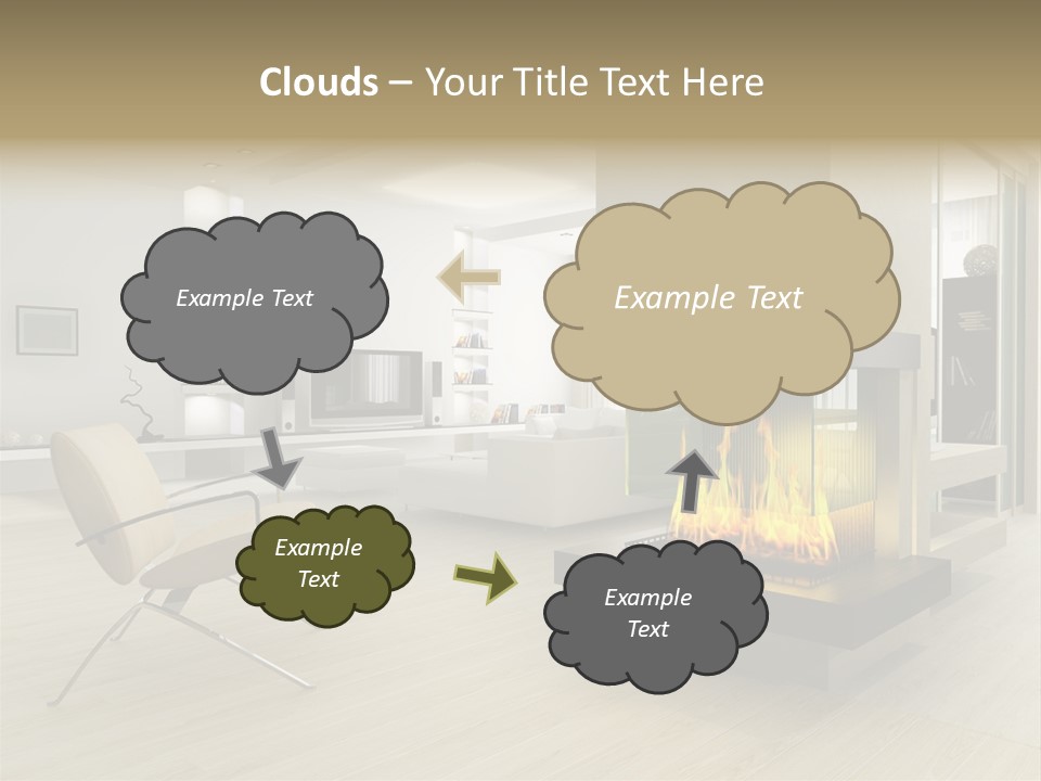 Light Convenient Studio PowerPoint Template