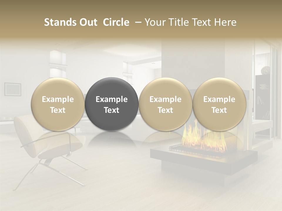 Light Convenient Studio PowerPoint Template