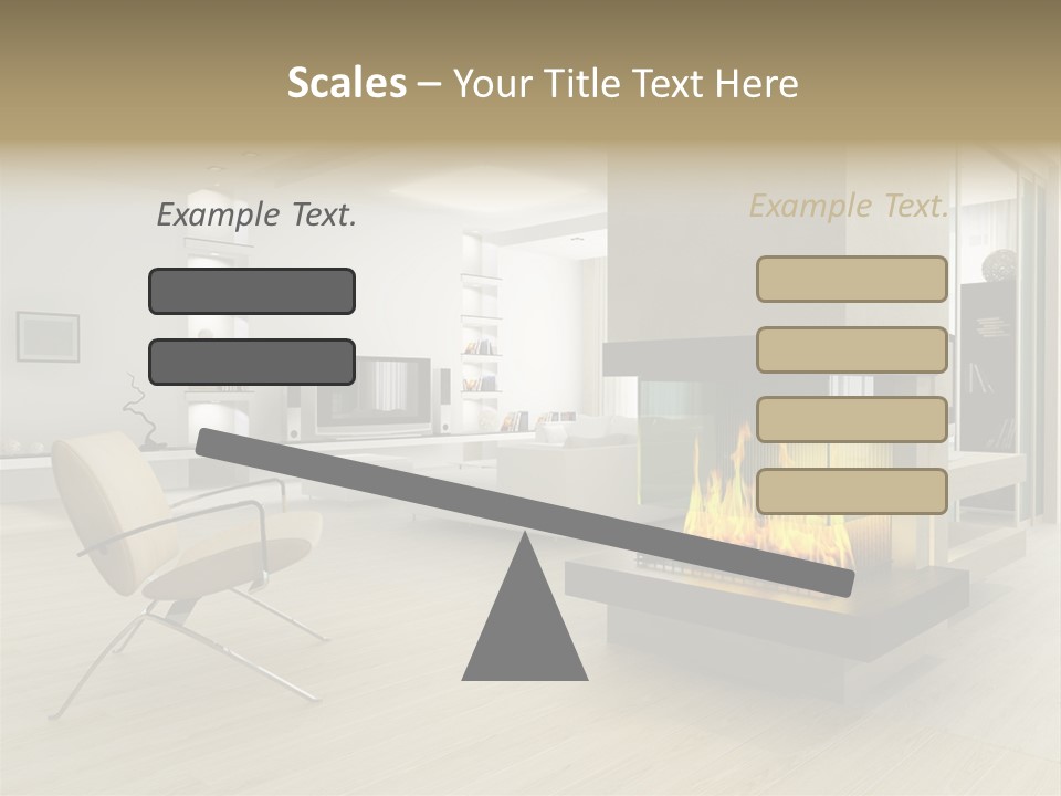Light Convenient Studio PowerPoint Template