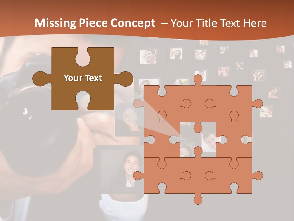 Young Cast Shooting PowerPoint Template