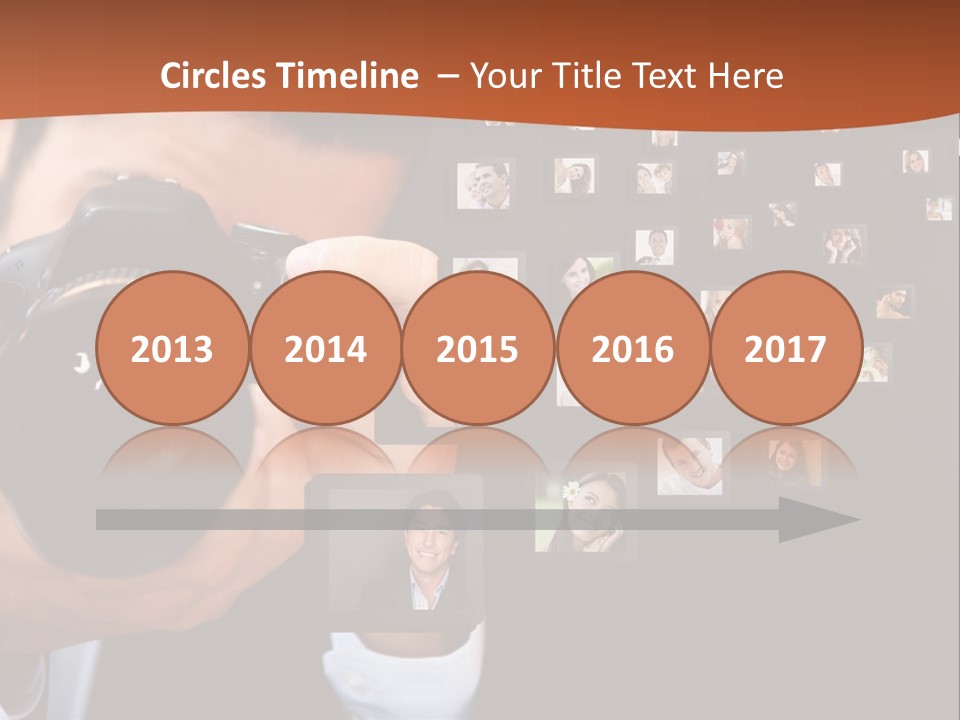 Young Cast Shooting PowerPoint Template