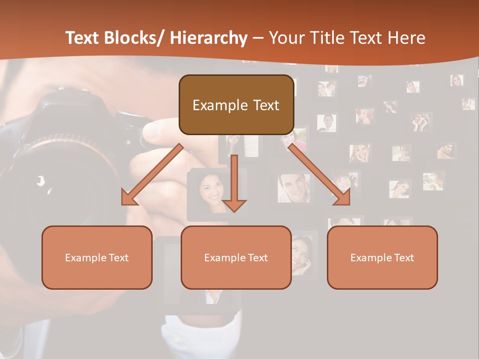 Young Cast Shooting PowerPoint Template