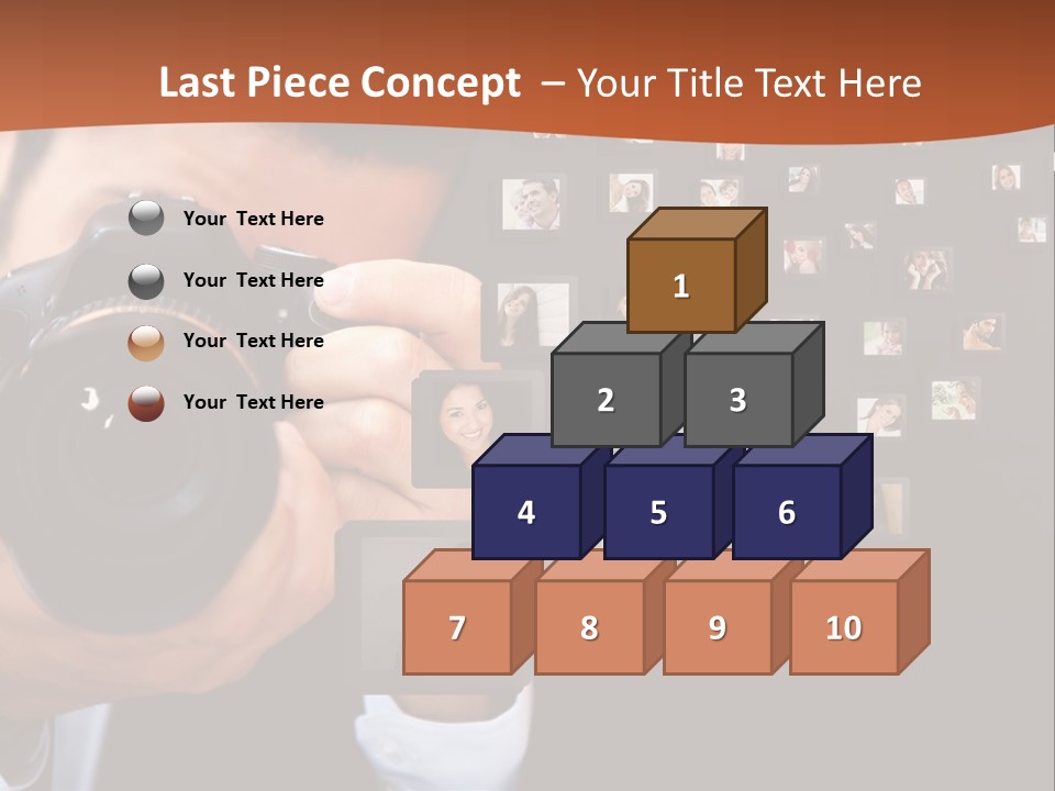 Young Cast Shooting PowerPoint Template
