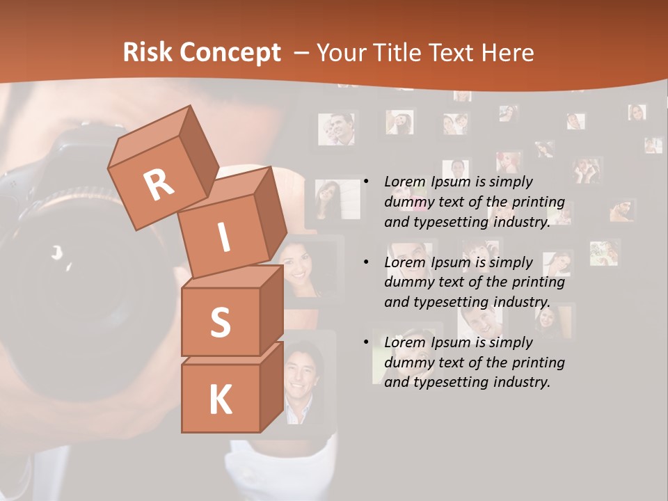 Young Cast Shooting PowerPoint Template