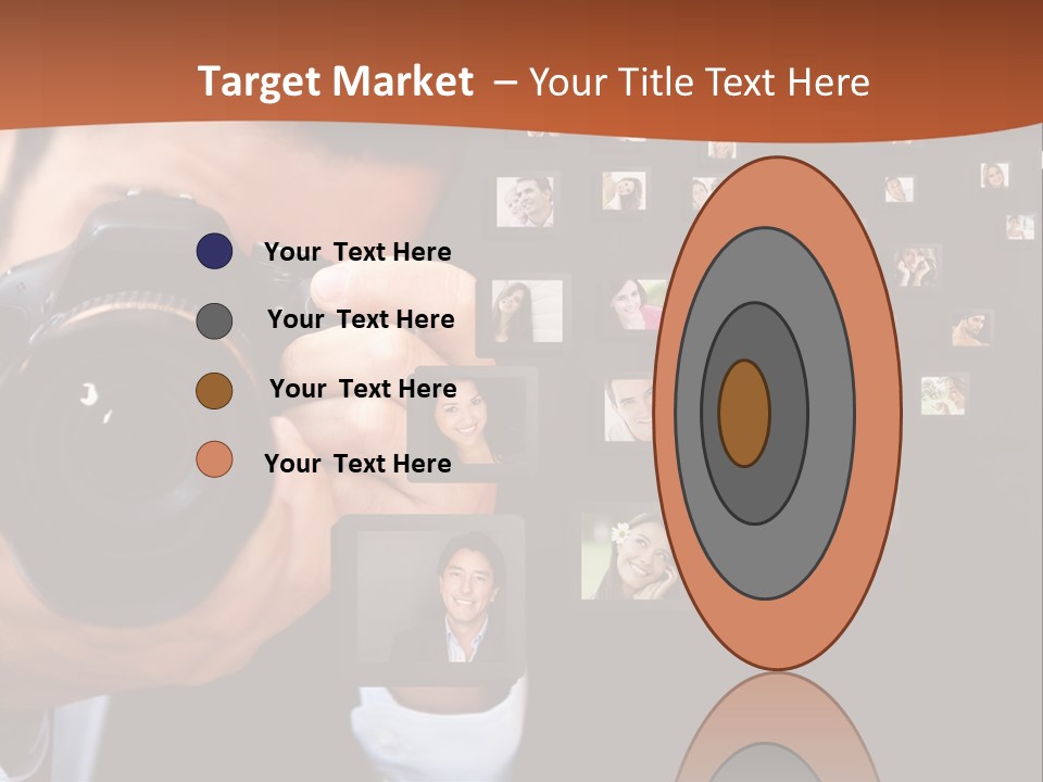 Young Cast Shooting PowerPoint Template