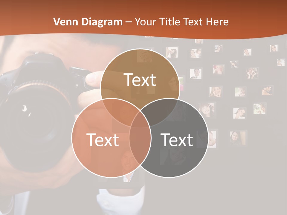 Young Cast Shooting PowerPoint Template