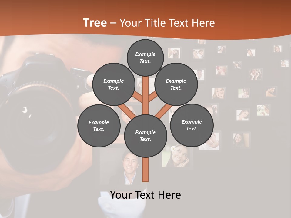 Young Cast Shooting PowerPoint Template