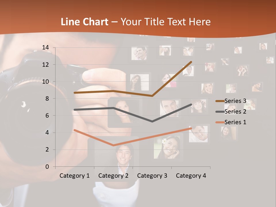 Young Cast Shooting PowerPoint Template
