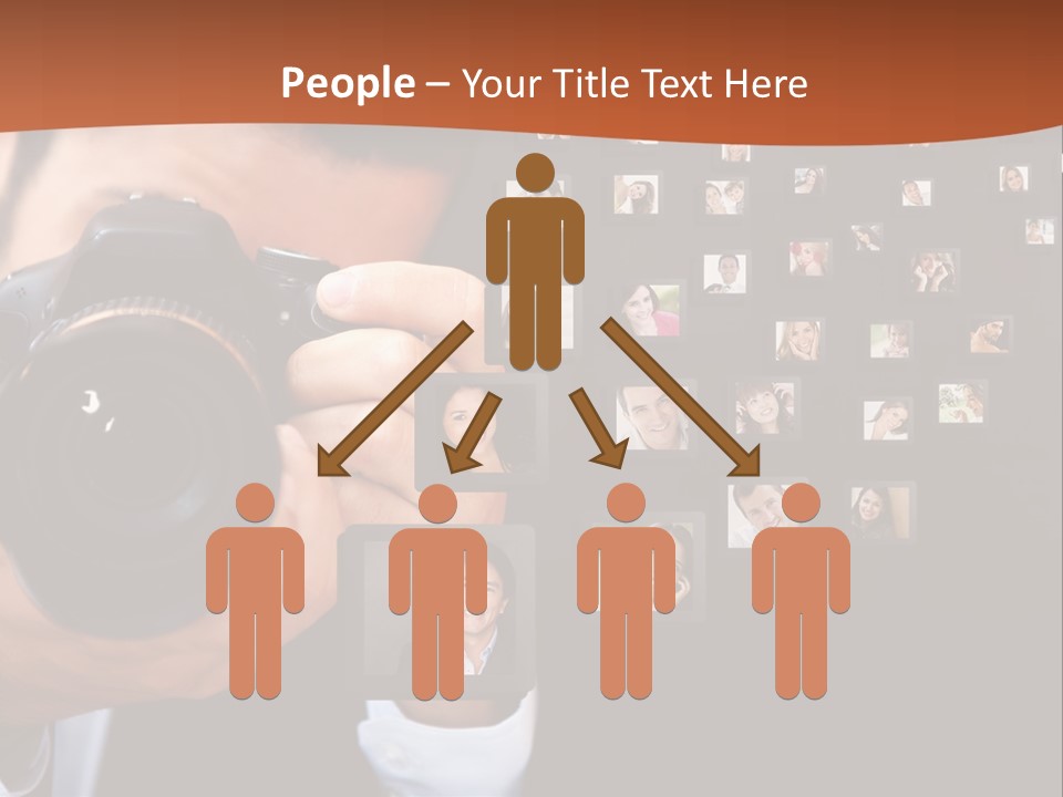 Young Cast Shooting PowerPoint Template