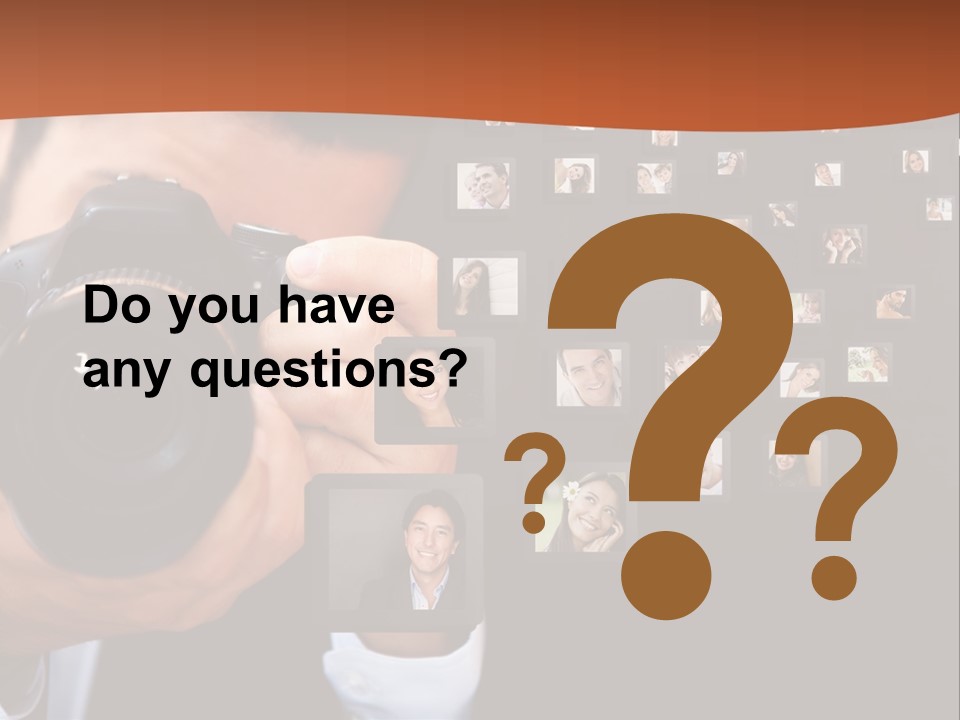 Young Cast Shooting PowerPoint Template