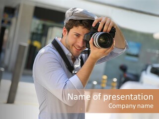 Image Smiling Occupation PowerPoint Template