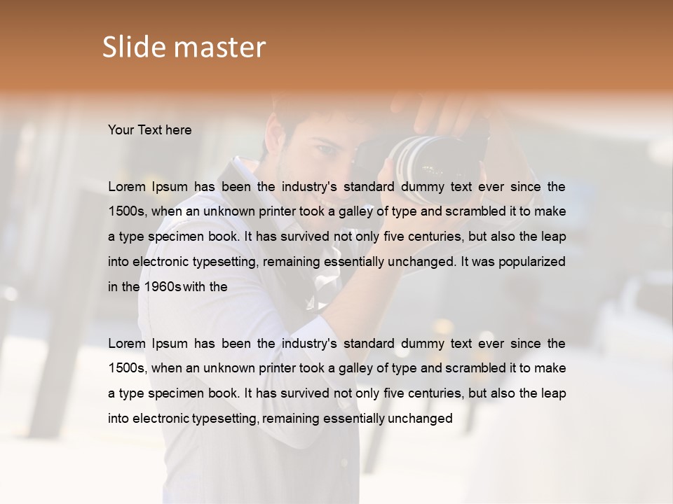 Image Smiling Occupation PowerPoint Template