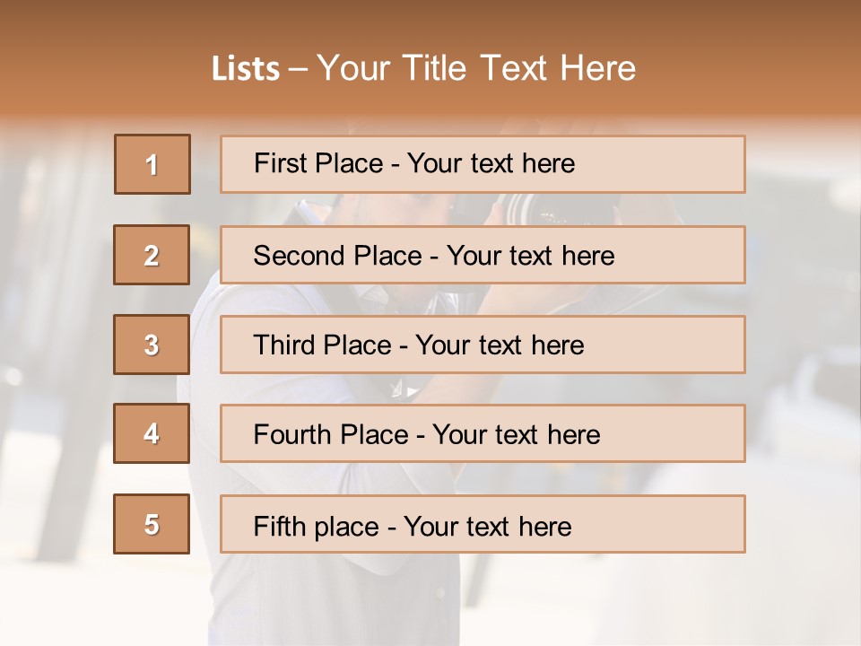Image Smiling Occupation PowerPoint Template