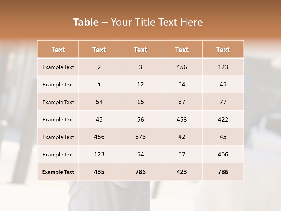 Image Smiling Occupation PowerPoint Template