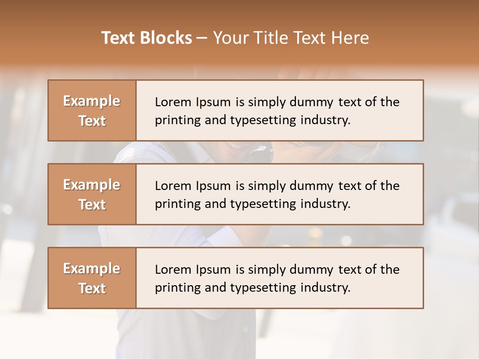 Image Smiling Occupation PowerPoint Template
