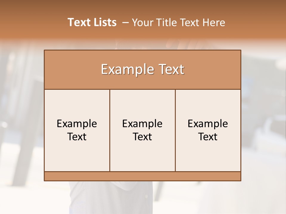 Image Smiling Occupation PowerPoint Template