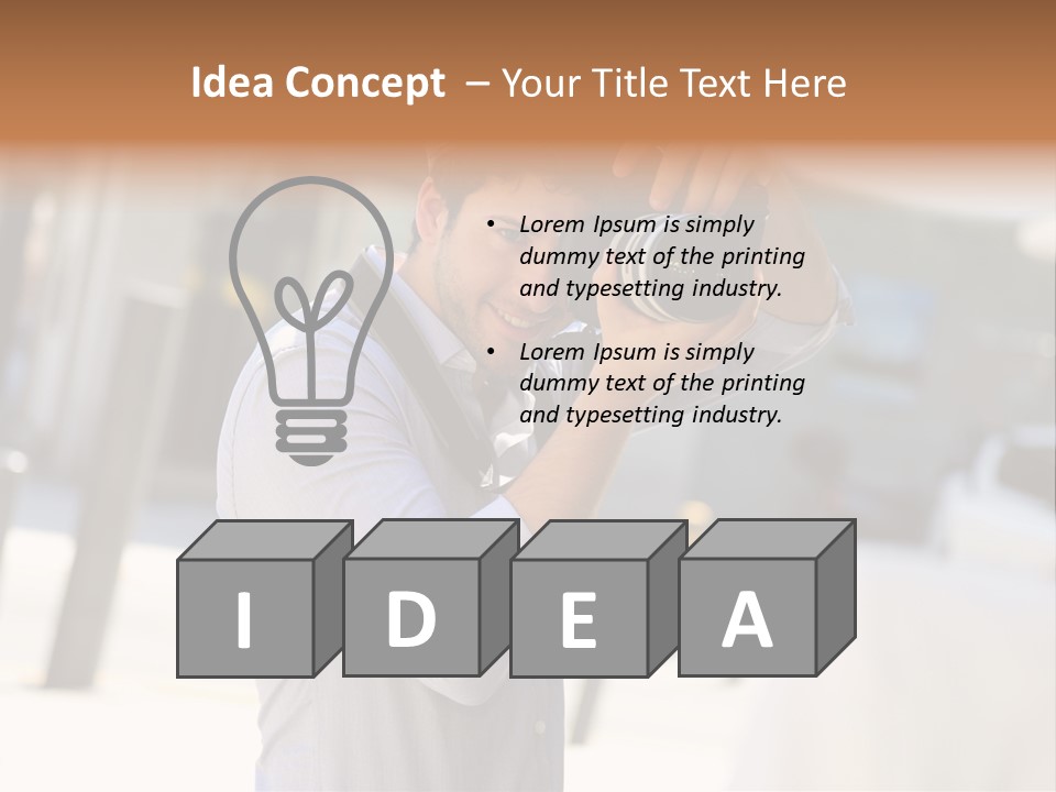 Image Smiling Occupation PowerPoint Template