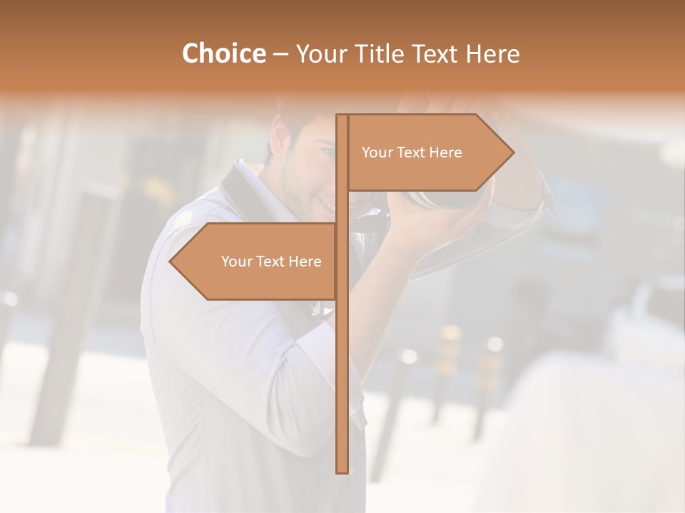 Image Smiling Occupation PowerPoint Template
