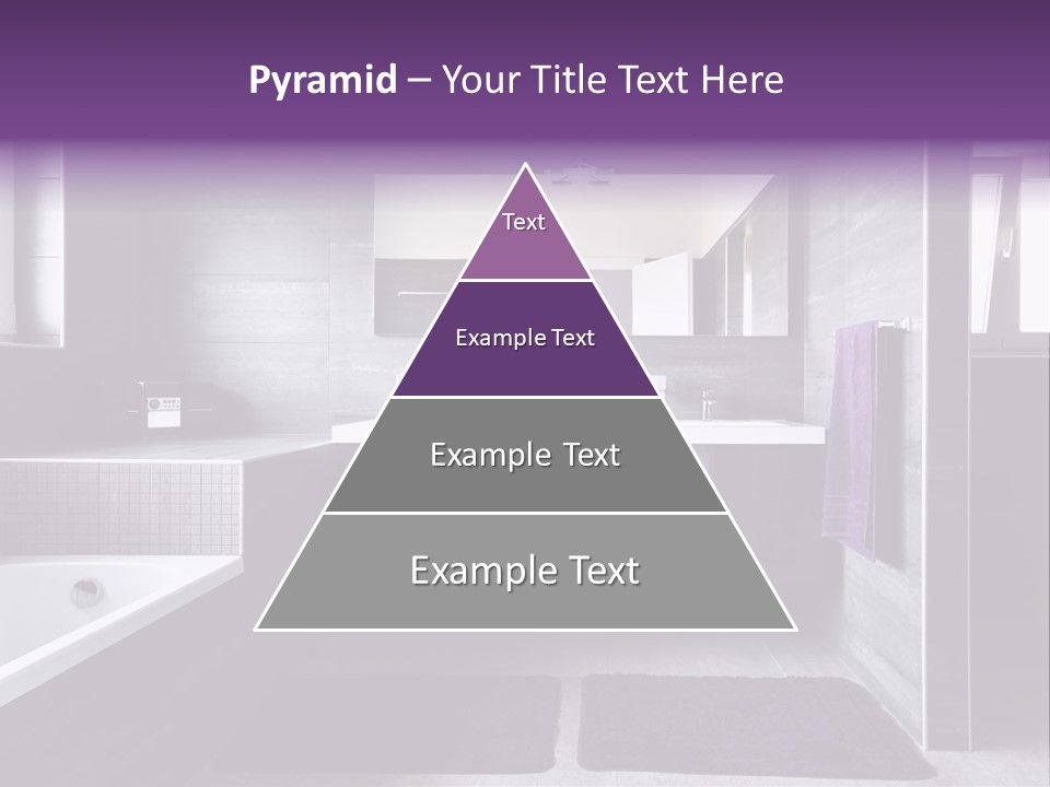 Marble Clean Bath PowerPoint Template