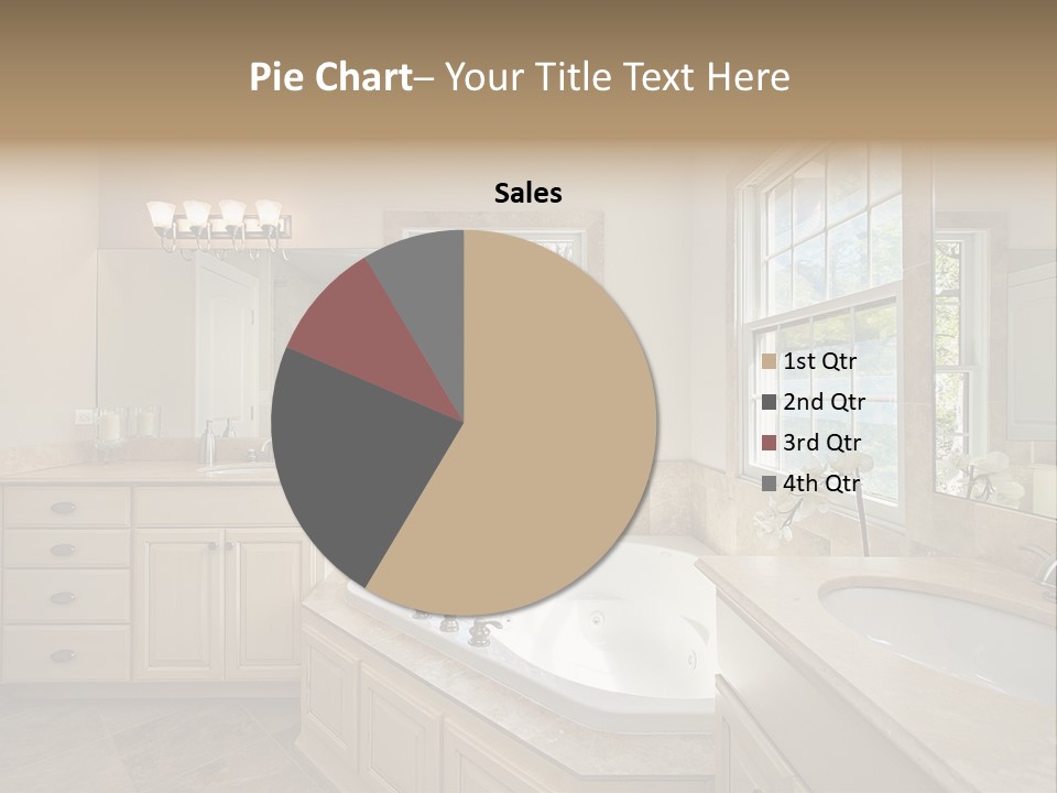 Sink Faucet Decor PowerPoint Template