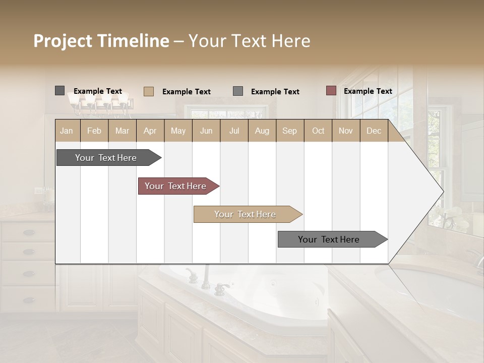 Sink Faucet Decor PowerPoint Template