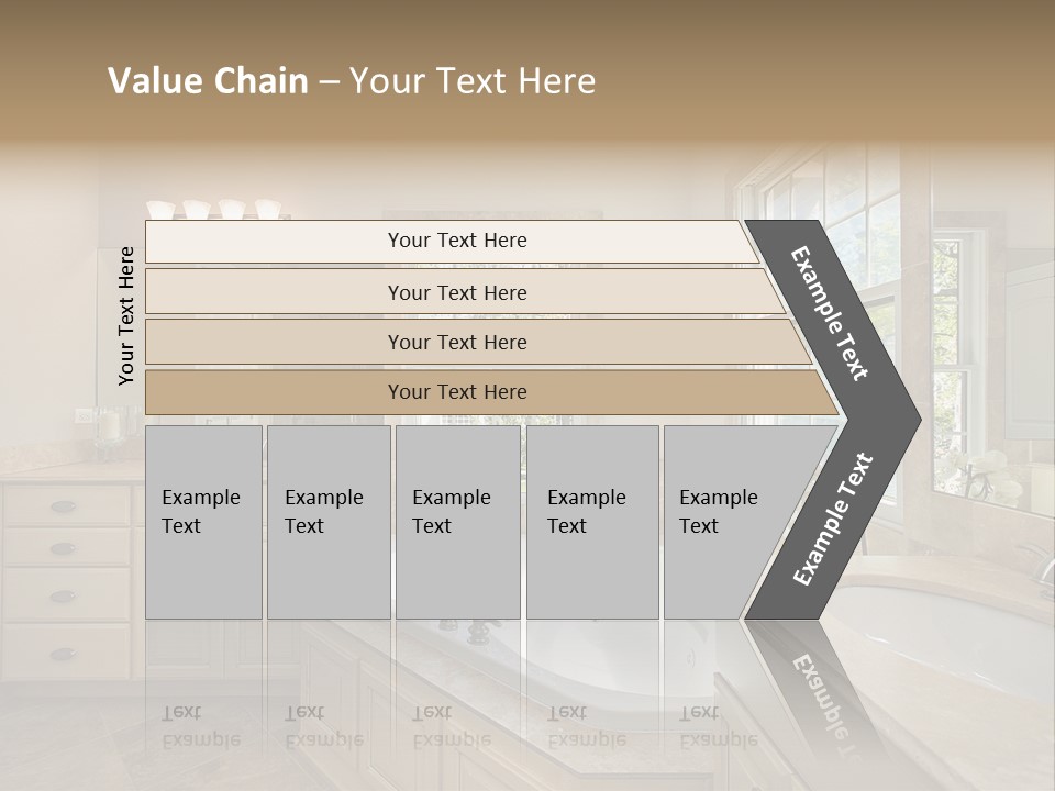Sink Faucet Decor PowerPoint Template