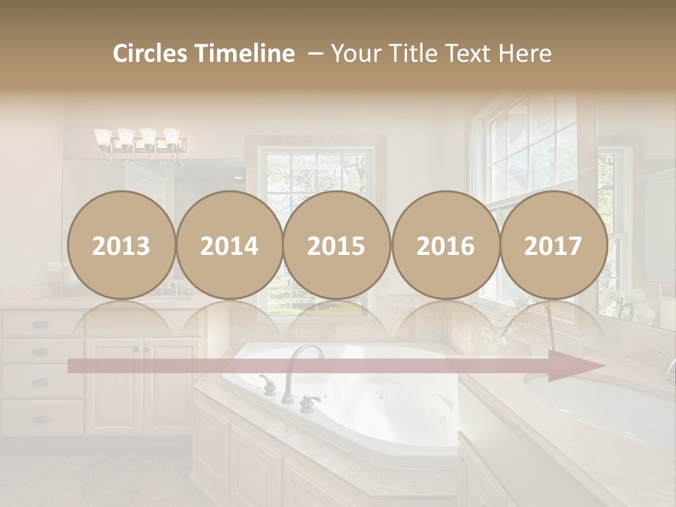 Sink Faucet Decor PowerPoint Template