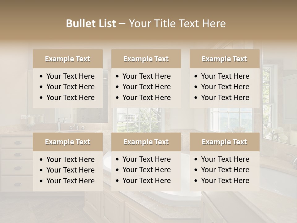 Sink Faucet Decor PowerPoint Template