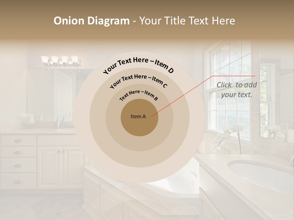Sink Faucet Decor PowerPoint Template