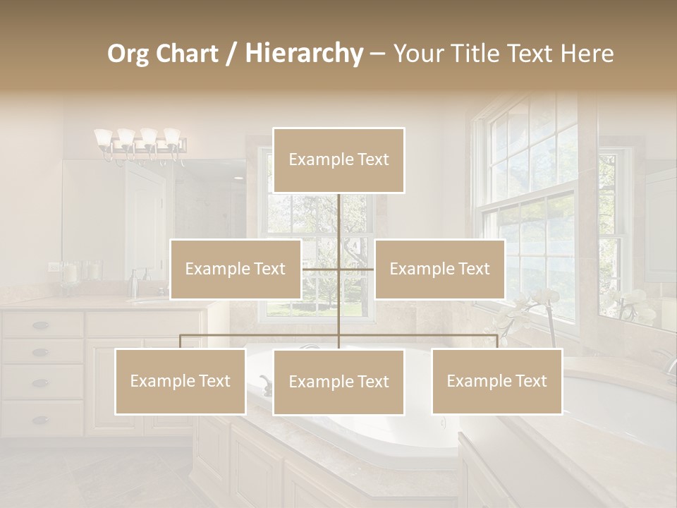 Sink Faucet Decor PowerPoint Template