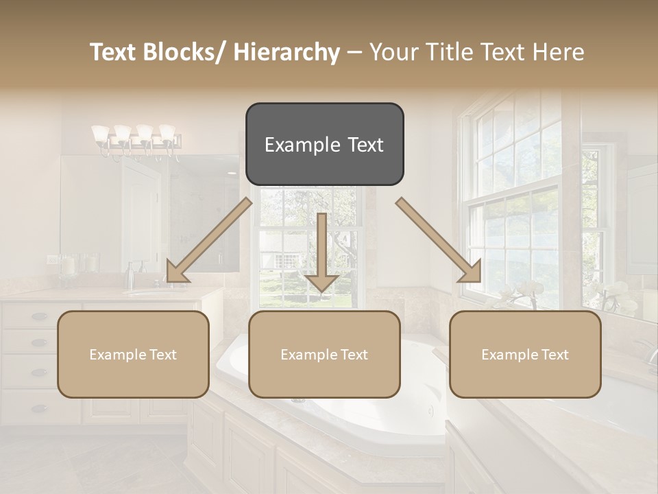 Sink Faucet Decor PowerPoint Template