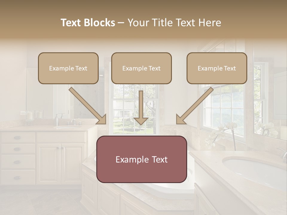 Sink Faucet Decor PowerPoint Template