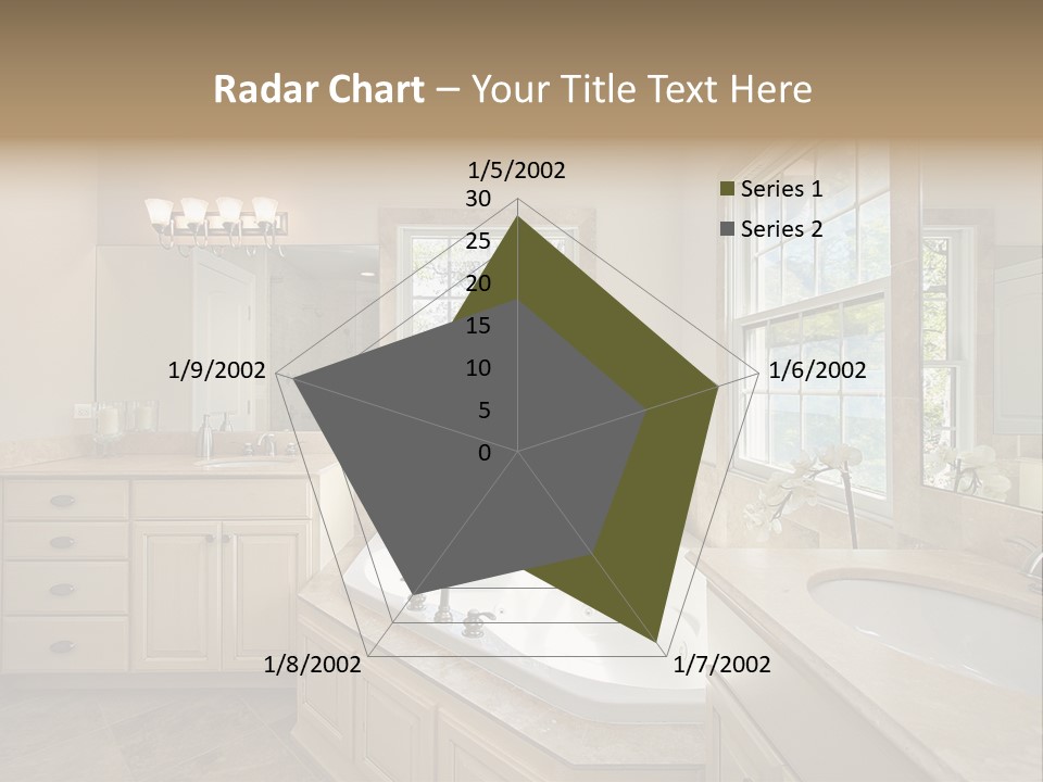 Sink Faucet Decor PowerPoint Template